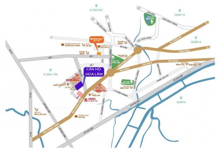 vị trí Shangri-la bình tân