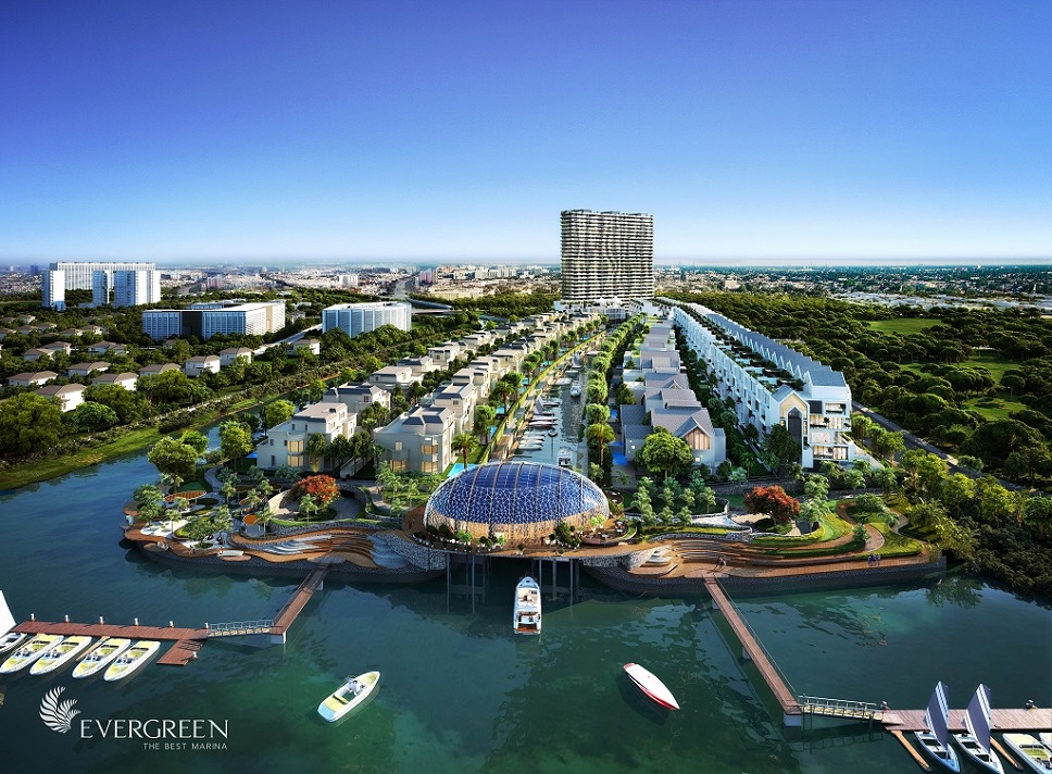 biệt thự ven sông Evergreen Tài Nguyên Quận 7