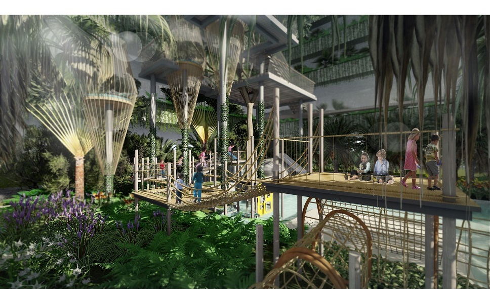 tiện ích nhà cây tại dự án the infinitti quận 7