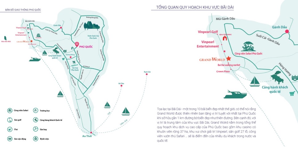 vị trí grand world phú quốc