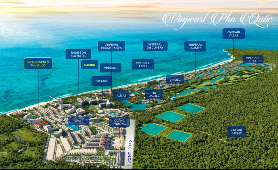 Quần thể nghi dương vinpearl phú quốc