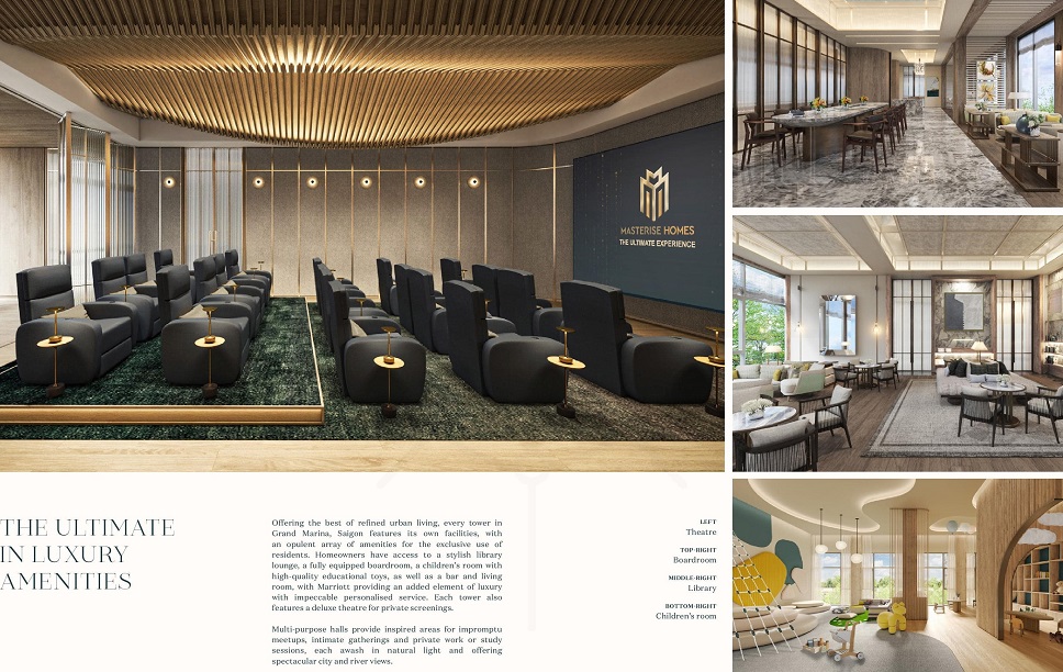 tiện ích căn hộ grand marina