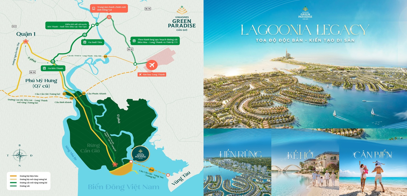 vị trí vinhomes green paradise