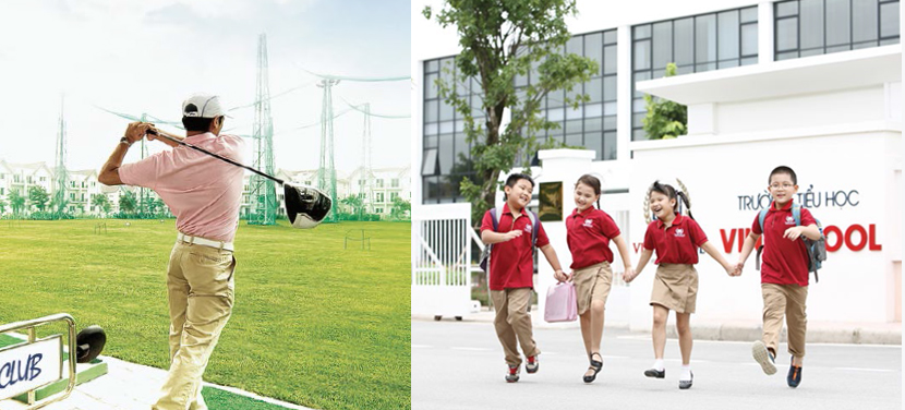 tiện nghi biệt thự victoria bason