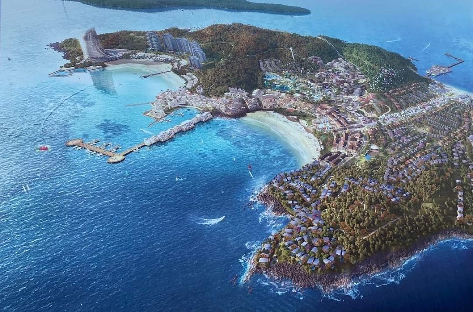 quy hoach tổng thể paradise island