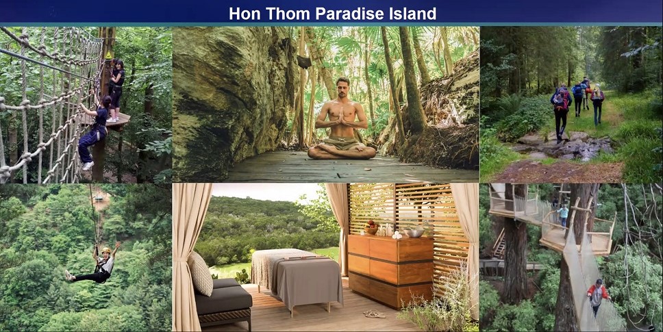tiện ích tại hon thom paradise island