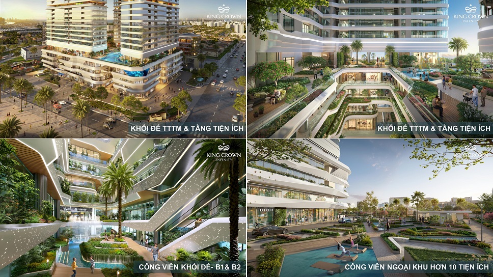 tiện ích sống tại King Crown thủ đức