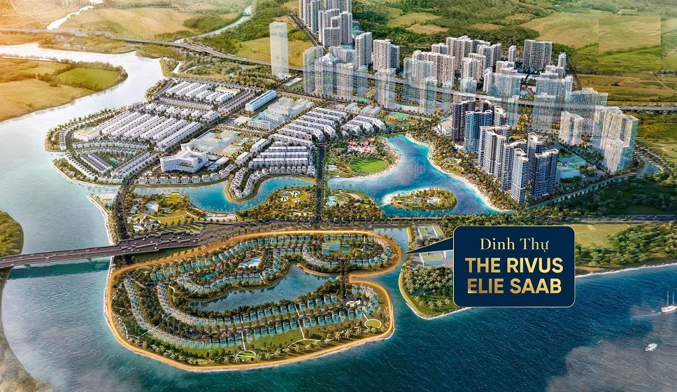 vị trí biệt thự the rivus