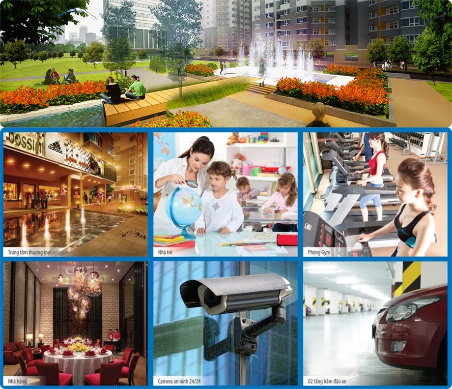 tiện ích tại florita Garden Lũy Bán Bích