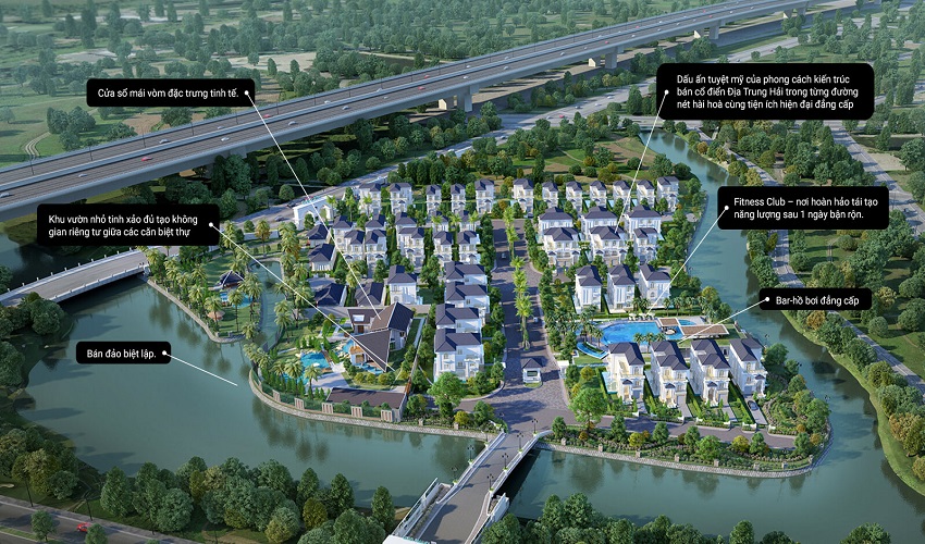 tổng quan biệt thự venica khang điền