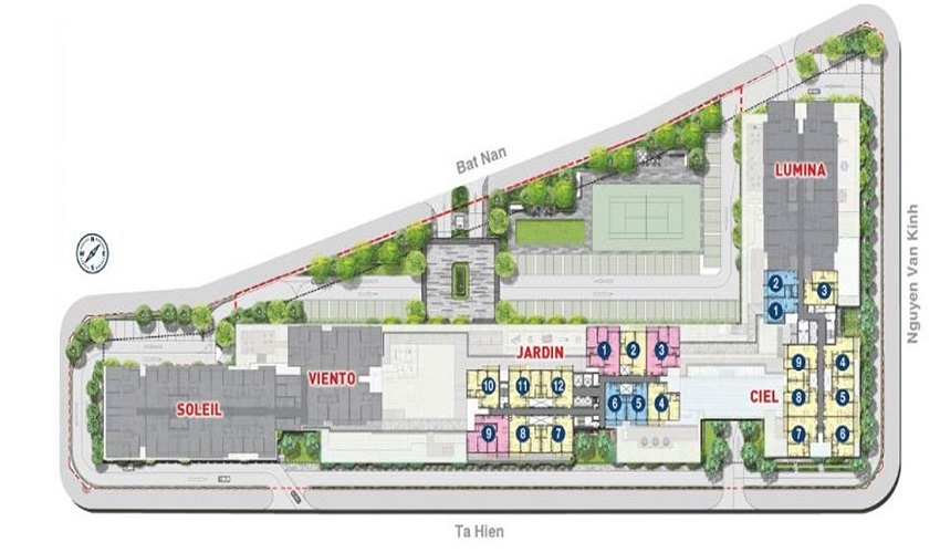 Mặt bằng tổng thể