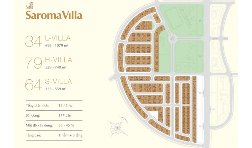 Mặt bằng chi tiết