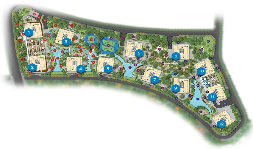 Mặt bằng tổng thể