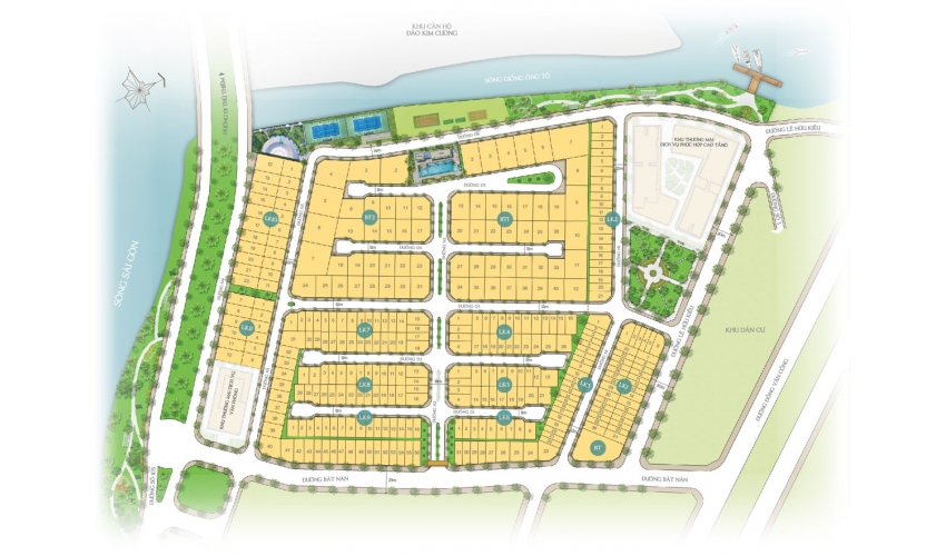 Mặt bằng tổng thể