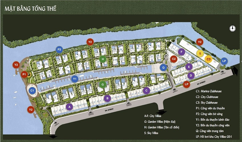 Mặt bằng chi tiết