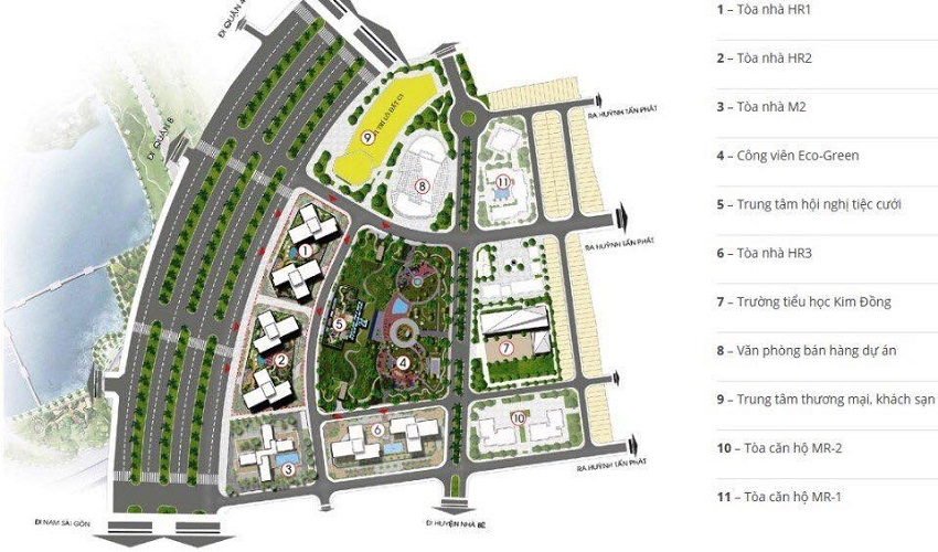 Mặt bằng tổng thể