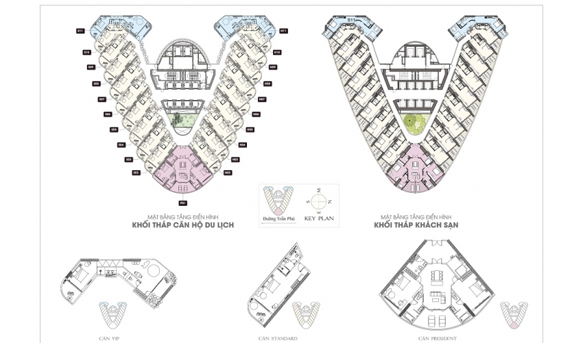 Mặt bằng tầng điển hình
