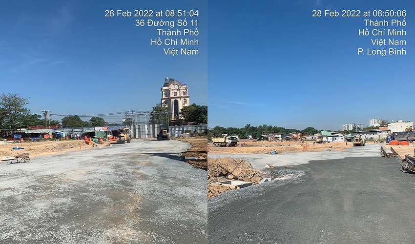 Tiến độ tháng 02/2022