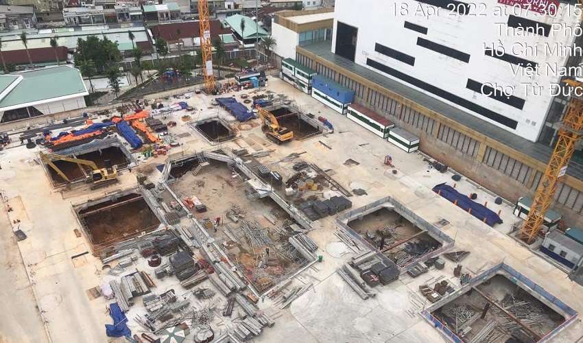 Tiến độ tháng 04/2022